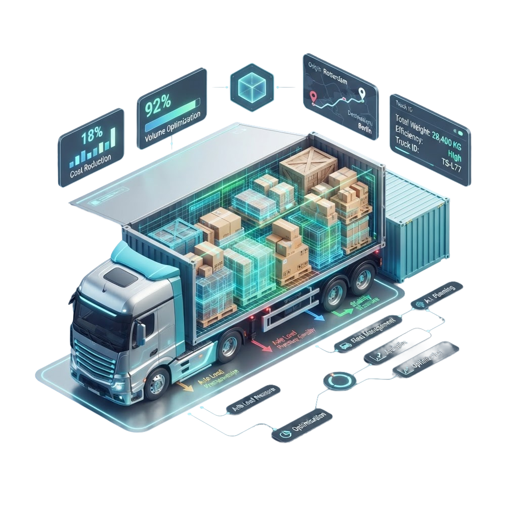 Mixed cargo loading plan in CargoTetris